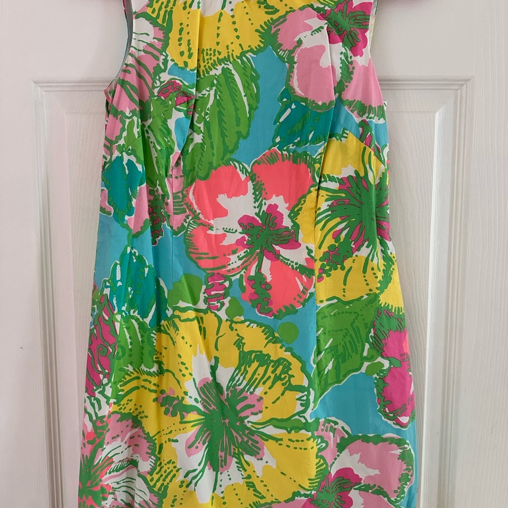 Lilly Pulitzer Floral Shift Dress in Multicolor